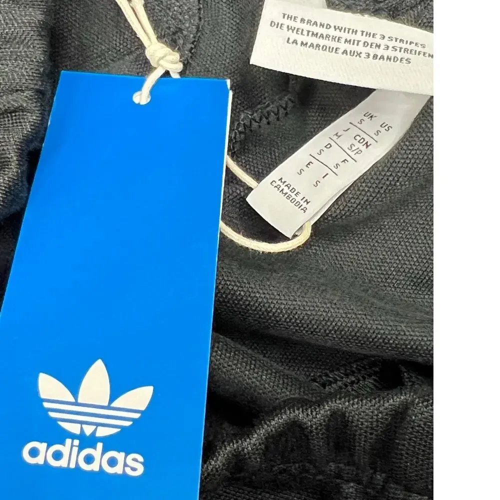 Adidas Originals 3 Stripe Track Pants Trefoil Zip Pocket Joggers NWT Men's S - Picture 9 of 12
